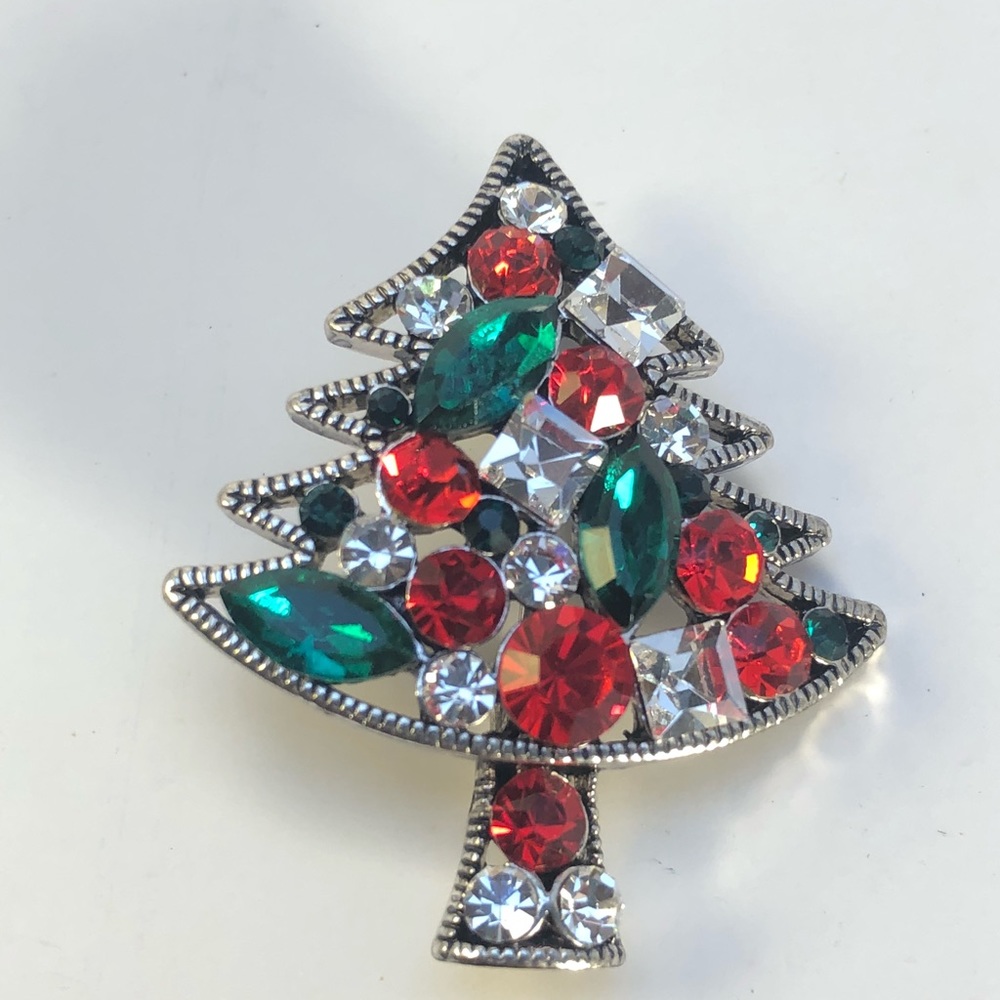 Christmas Tree Brooch